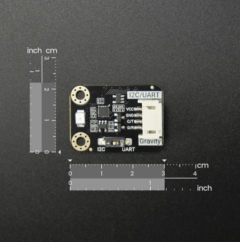 Gravity: Ultraviolet (UV) Index Sensor - UVA240nm~370nm (Supports I2C and UART)