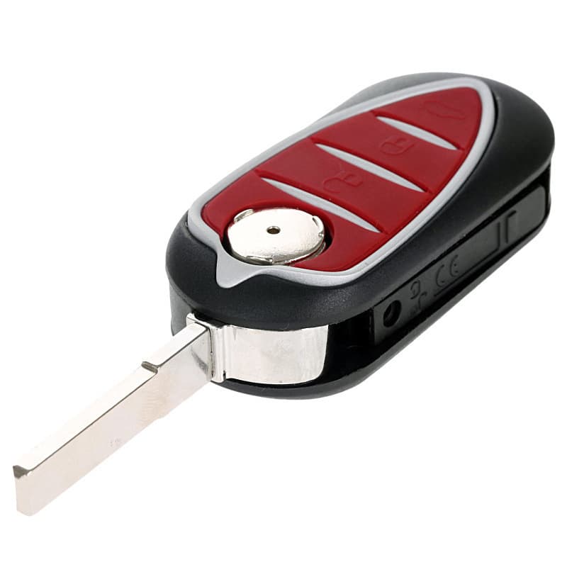Compatible with Alfa Romeo Mito GTA Giulietta 159 Alfa Three-Button Folding Key Shell