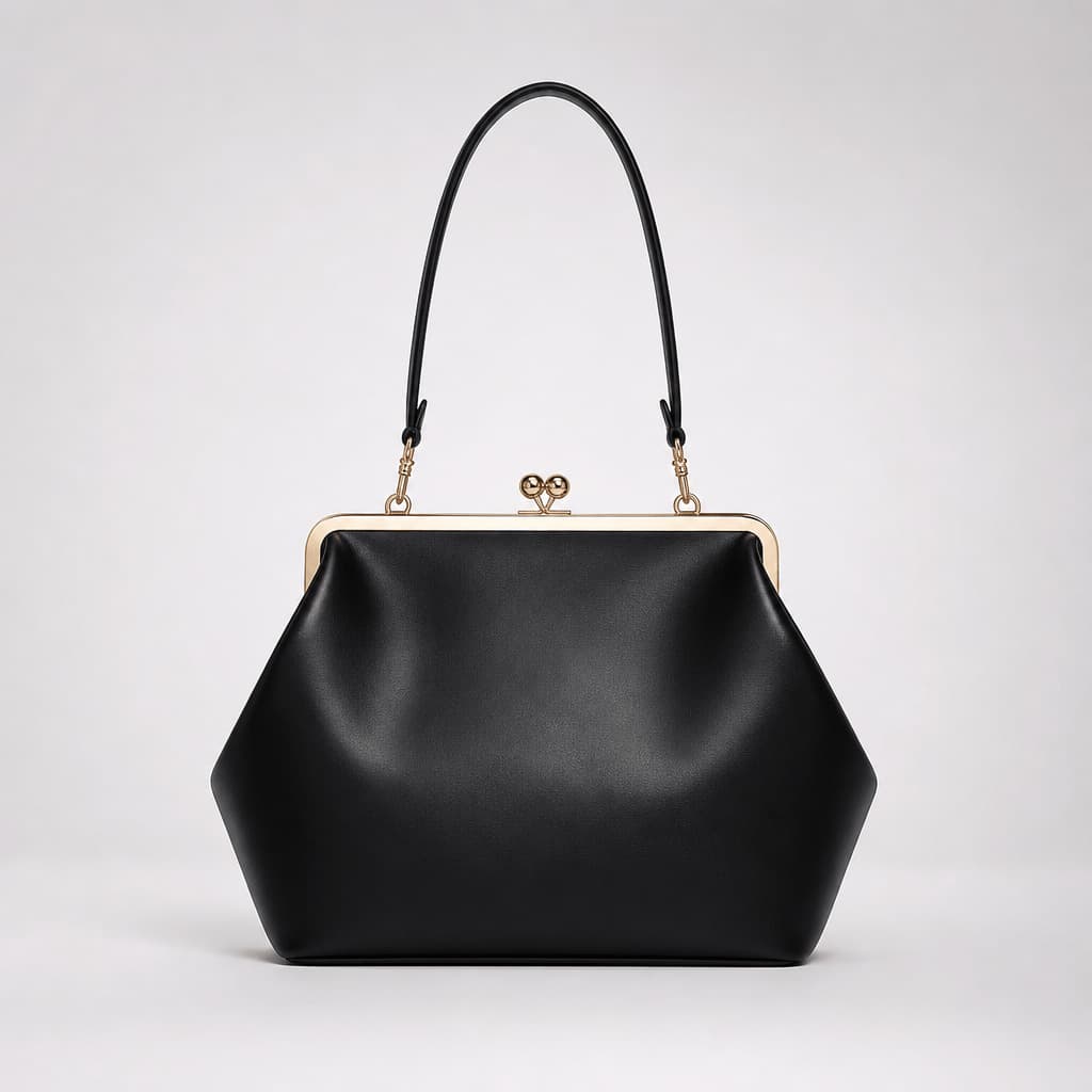 SHEIN hot-selling new women's bag clip versatile large-capacity handbag fashion retro niche shoulder bag