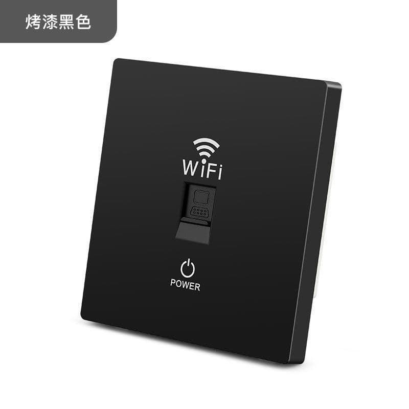 86-Type Wall WiFi Router, 100Mbps Wireless Repeater Signal Amplifier, POE Ethernet Powered Hotel AP Panel