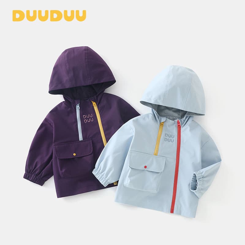 DUUDUU Autumn 2025 New Cardigan Children's Wear Boy Baby Outing Clothes Children's Jacket Spring/Autumn Girl's Coat