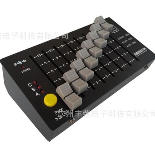 DMX512 Controller Mini Simple Wireless Console with Battery Charging for Stage Lighting Performance