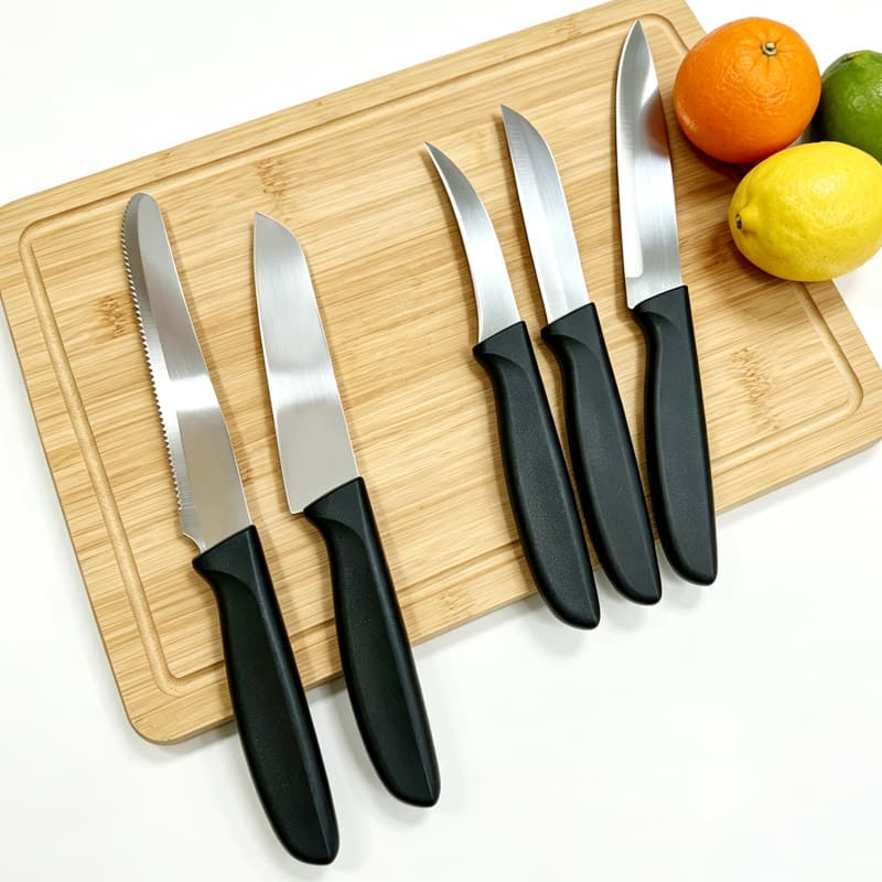 Stainless Steel Fruit Knife Steak Knife Kitchen Peeling Knife Multi-purpose Knife Cross-border Steak Knife Western Knife Bread Knife Factory