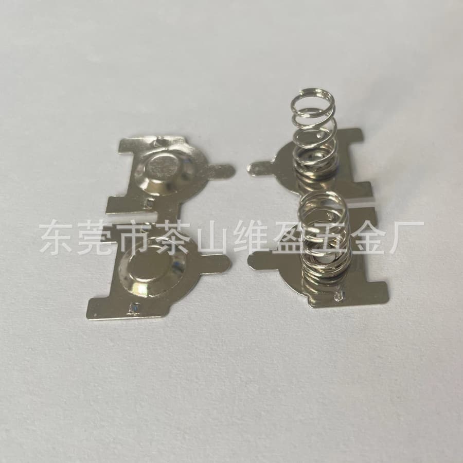 (Direct from manufacturer) 18650 dual positive cell, 18650 dual negative cell contact spring, conductive sheet