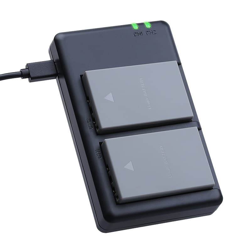 Fengbiao BLS-5 Charger Compatible with Olympus BLS-50, EPL7, EPL8, EPL9, EM10, EP2/3