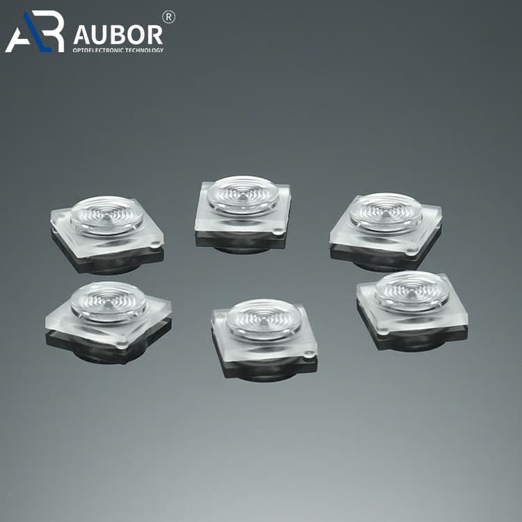 Optical Grade Silicone Lens, High Reflectivity Laser Collimating and Focusing Lens, Square UV Coating Wavelength Silicon Lens
