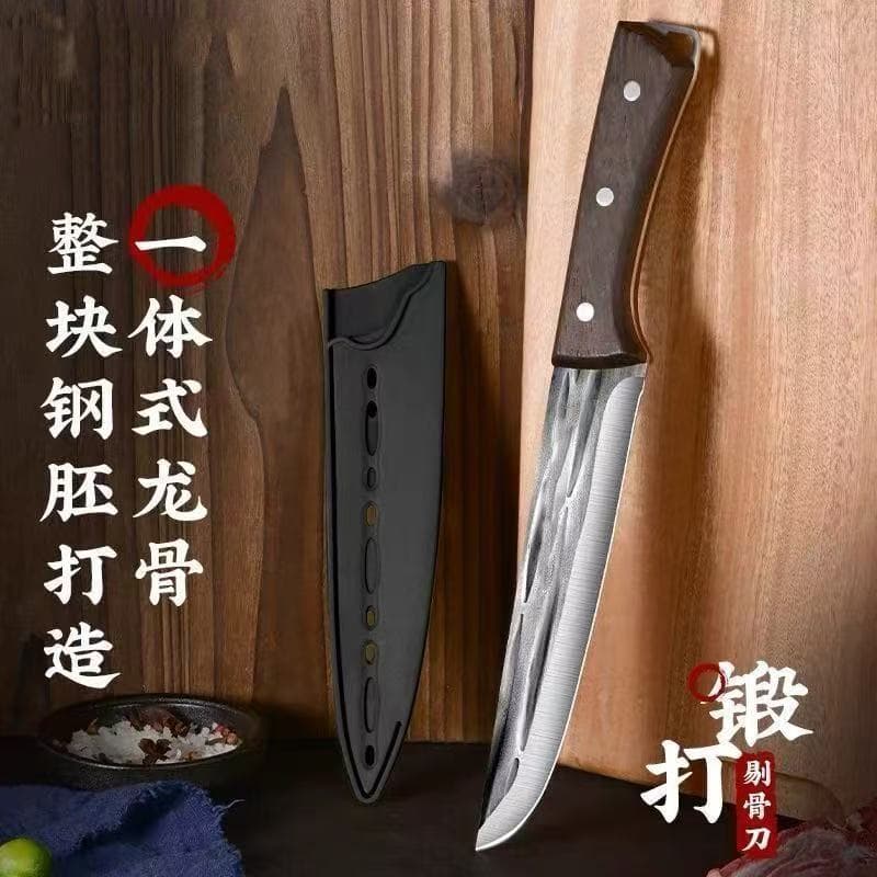 Deboning old-fashioned pig slaughtering special forged segmentation manual meat cutting knife for selling meat butchering sheep sharp pork knife