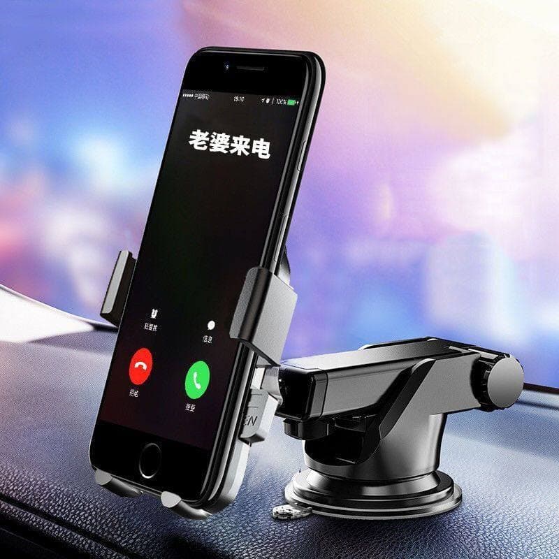 [Retractable 360° Rotation] Car Phone Holder Suction Cup Car Phone Mount Air Vent Navigation Mount