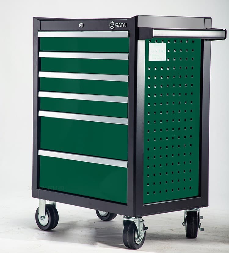 Authorized wholesale distributor Sata 368-piece general mechanic tool cart set + 6-drawer tool cart 09931