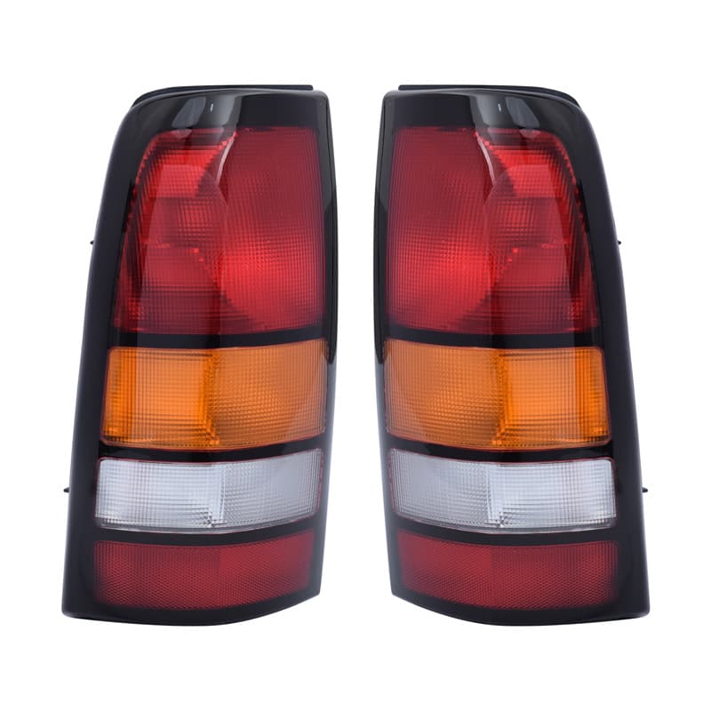 Compatible with Gmc99-06 Taillight Sierra1500 2500 3500 OEM Halogen Semi-Assembly Black Trim