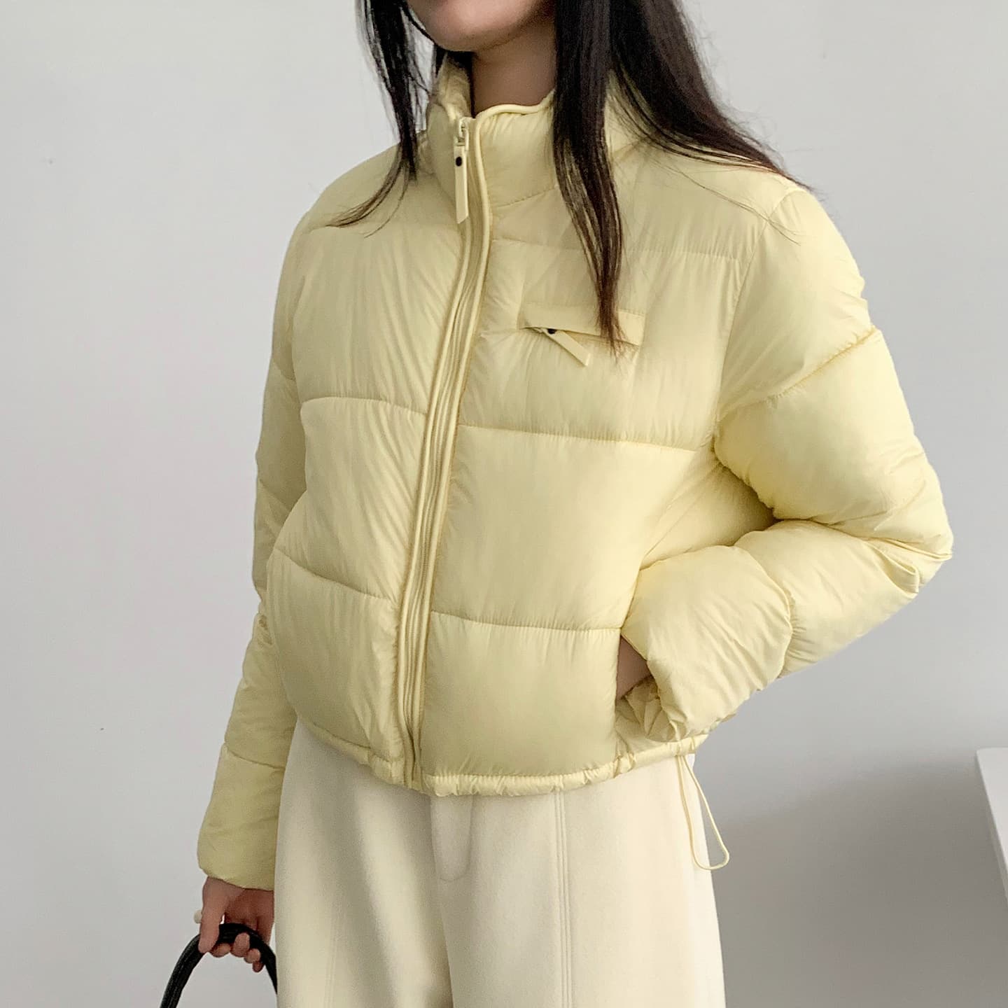 European and American Kendou style bread coat women's thickened stand-up collar coat short cotton coat autumn and winter new loose jacket coat