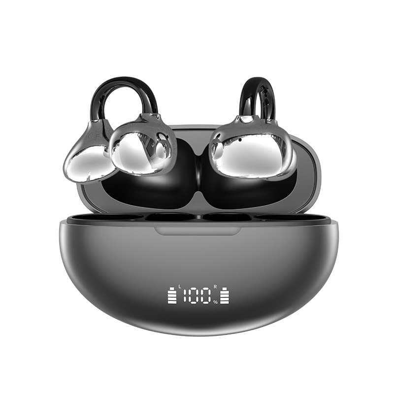 Cross-border TK New Q108 True Wireless Ear-Clip Bluetooth Earbuds, Comfortable for Long Wear, Ultra-Long Battery Life for Sports