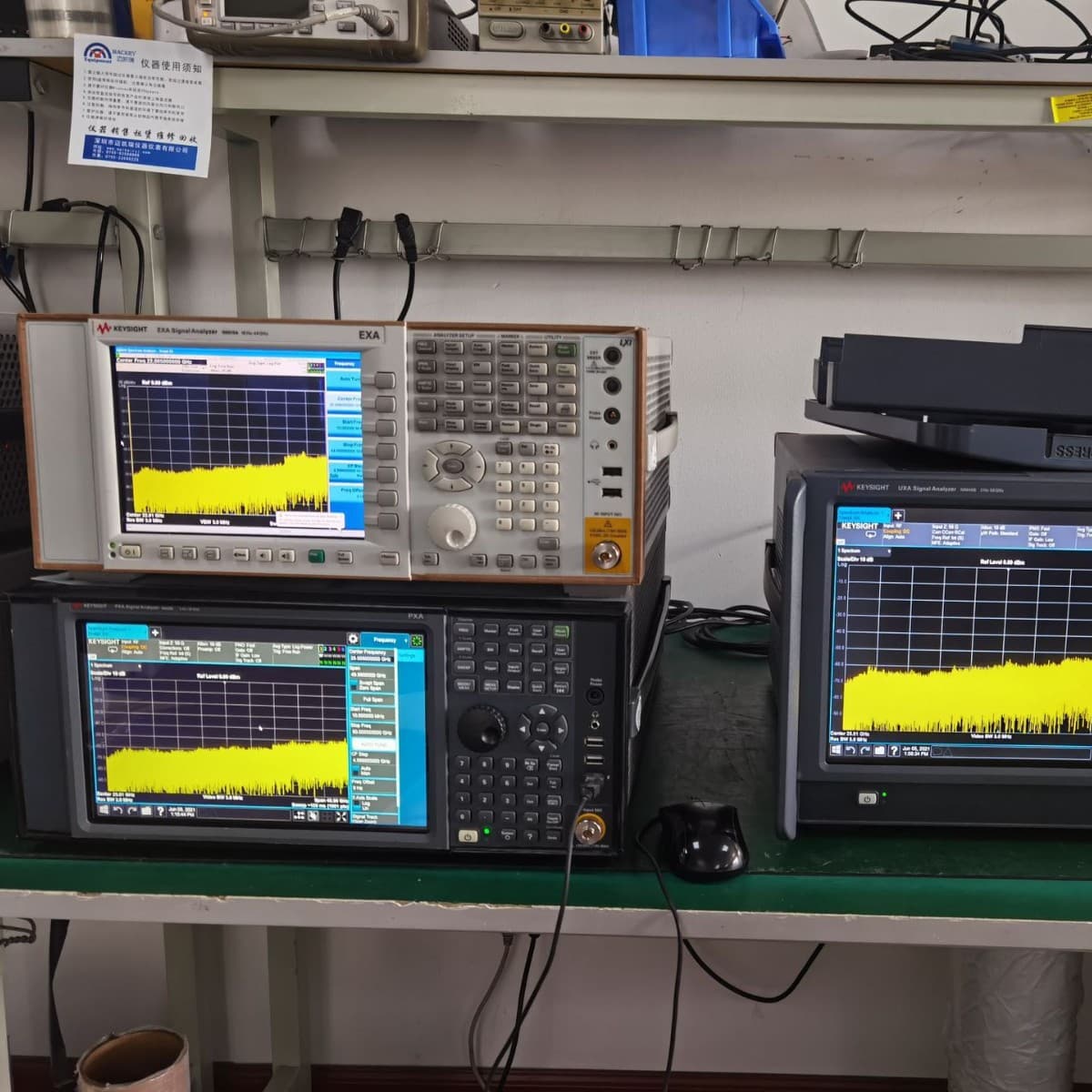 Used Keysight N8975B N8976B Noise Figure Analyzer