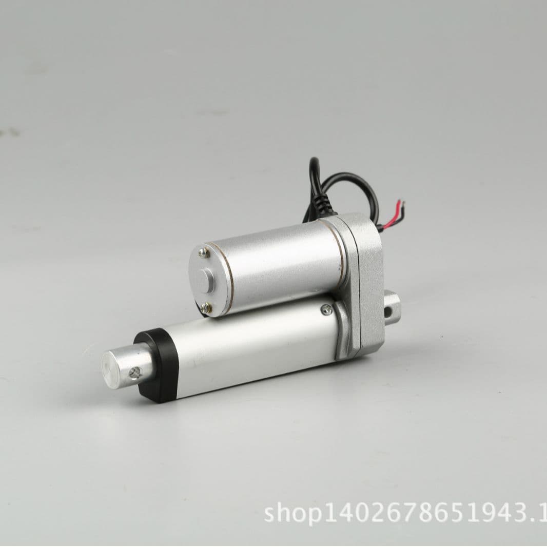750N Electric Actuator Stroke 50mm Small Electric Cylinder Actuator Motor Metal Gear Jianshun