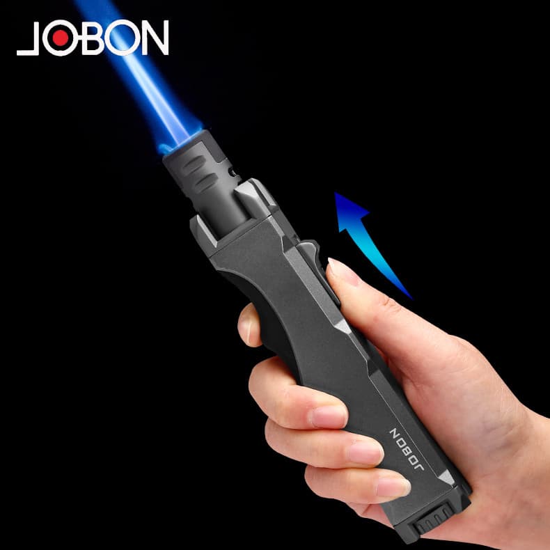 JOBON Zhongbang Windproof Direct-Impact Lighter Premium Moxibustion Cigar Outdoor Camping Tool Ignition Gun Lighter
