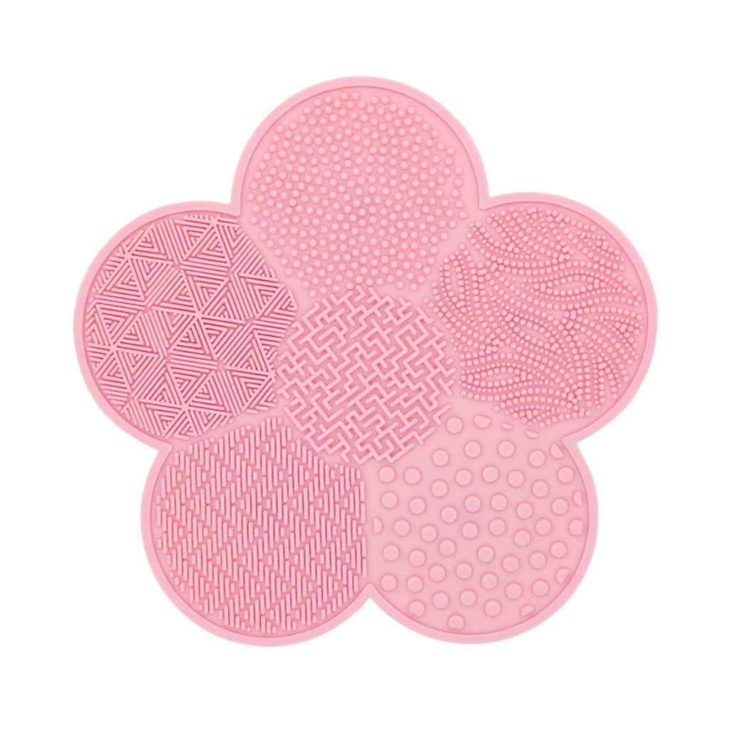 Silicone Apple Brush Cleaning Mat Makeup Brush Wash Pad Cosmetic Brush Cleaning Tool Suction Cup Silicone Brush Scrubber