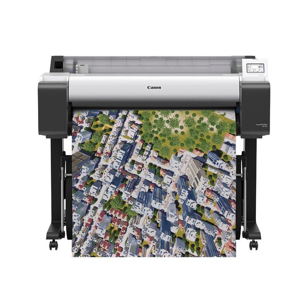 Canon TM-350 A0 5-color large-format color printer for photo and plotter use
