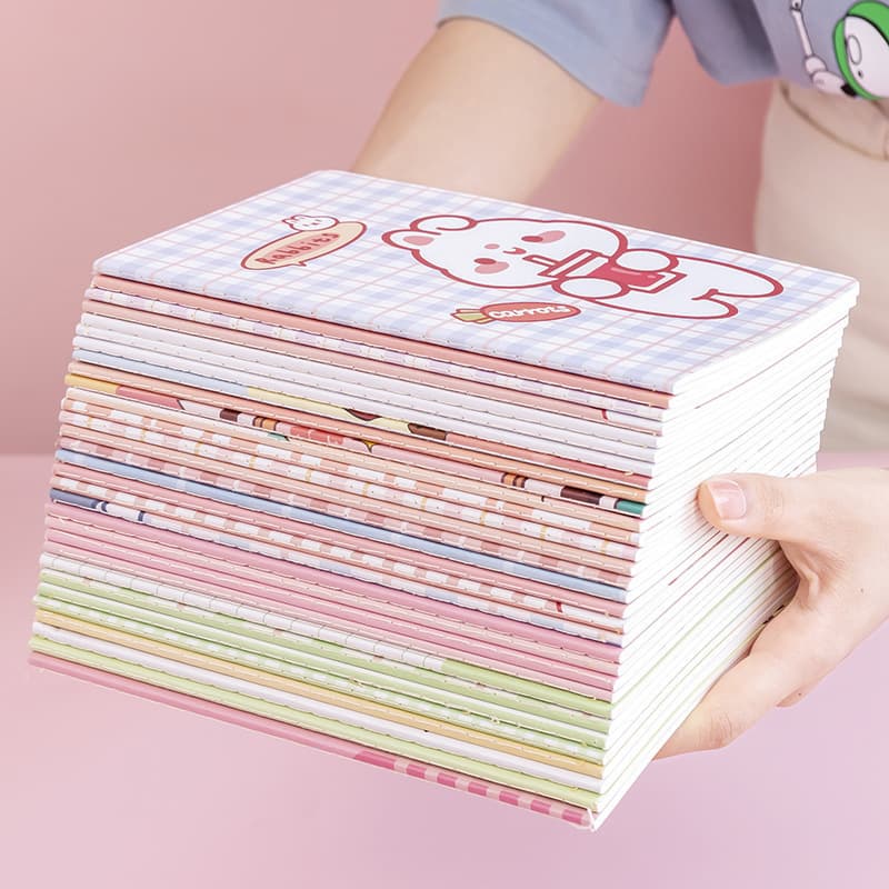 Cute Cartoon A Car Line Book Student Study Office Stationery Good-Looking Notebook Notepad Wholesale