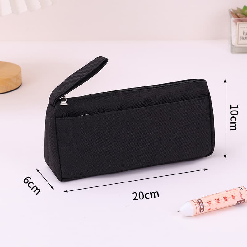 Cannon fodder pen bag with logo printed large capacity stationery box ins style primary school student pencil bag wholesale