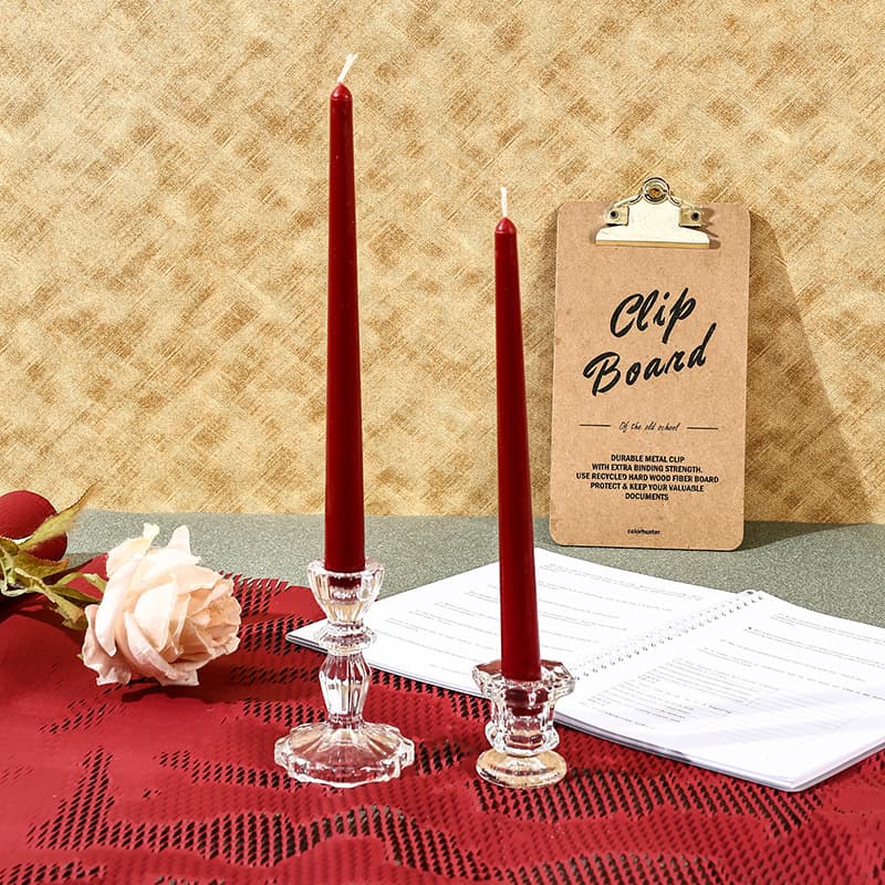 Burgundy French Vintage Soy Wax Scented Candle Romantic Wedding Candle Household Candle Holder Candle Dropshipping