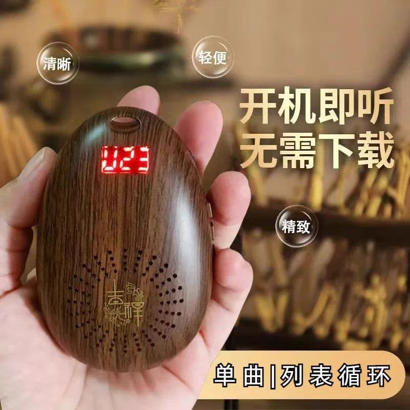 New Model Portable Chanting Music Player with Radio Card Charging for Elderly