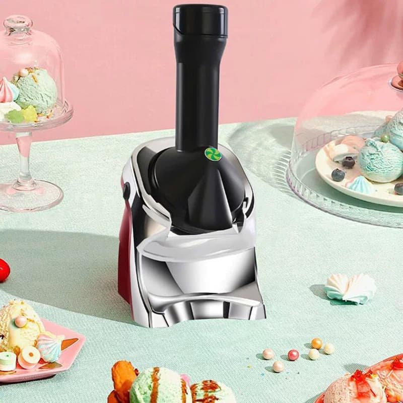 Ice Cream Maker New Household Ice Cream Machine Frozen Dessert Maker Cross-Border