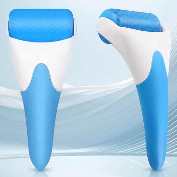 Ice Roller Hot Selling for Export, Facial Beauty Stainless Steel Ice Massage Roller for Cold Compress and Pore Tightening