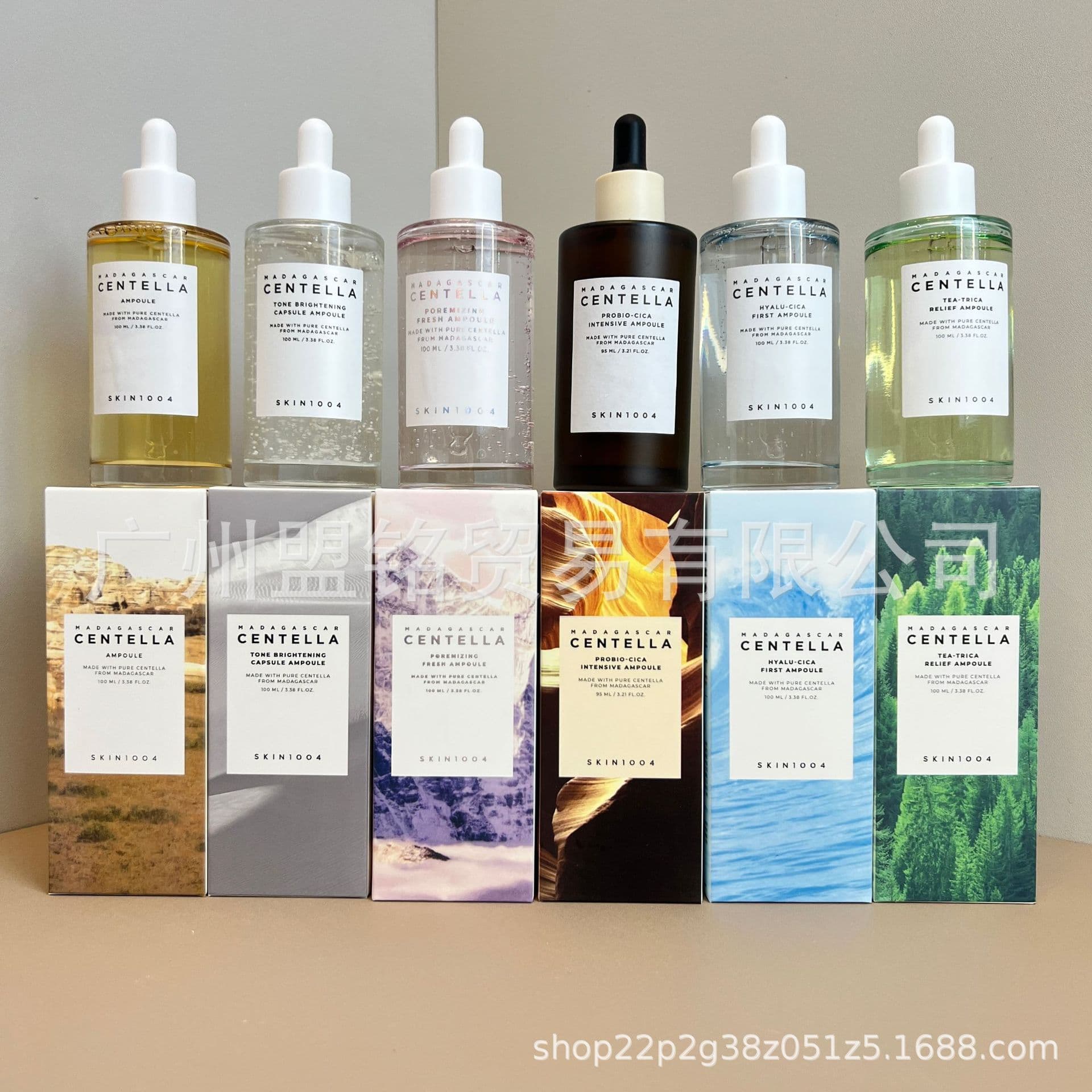 Cross-border exclusive supply of SKIN1004 Centella Asiatica Ampoule Essence 100ml Home Facial Toner Factory Wholesale