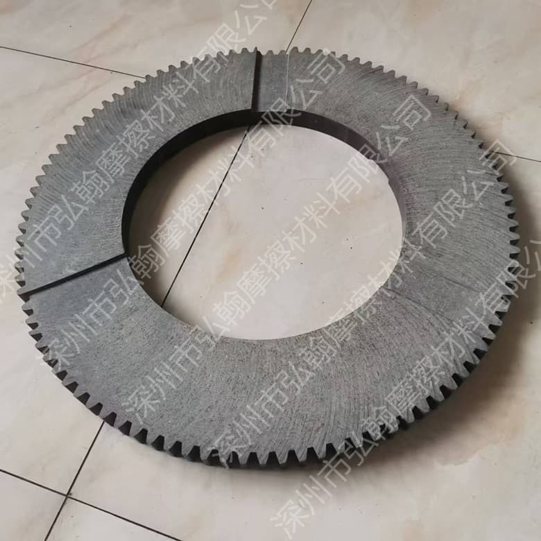 Honghan Friction Plate Factory Production Suitable for Mechanical Equipment Brake System Friction Plate