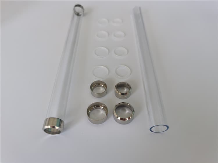 Laser Cutting Machine Glass Tube Filter Purple Tube Welding Machine Glass Tube Laser Guide Tube Laser Cavity Tube Lamp Sleeve