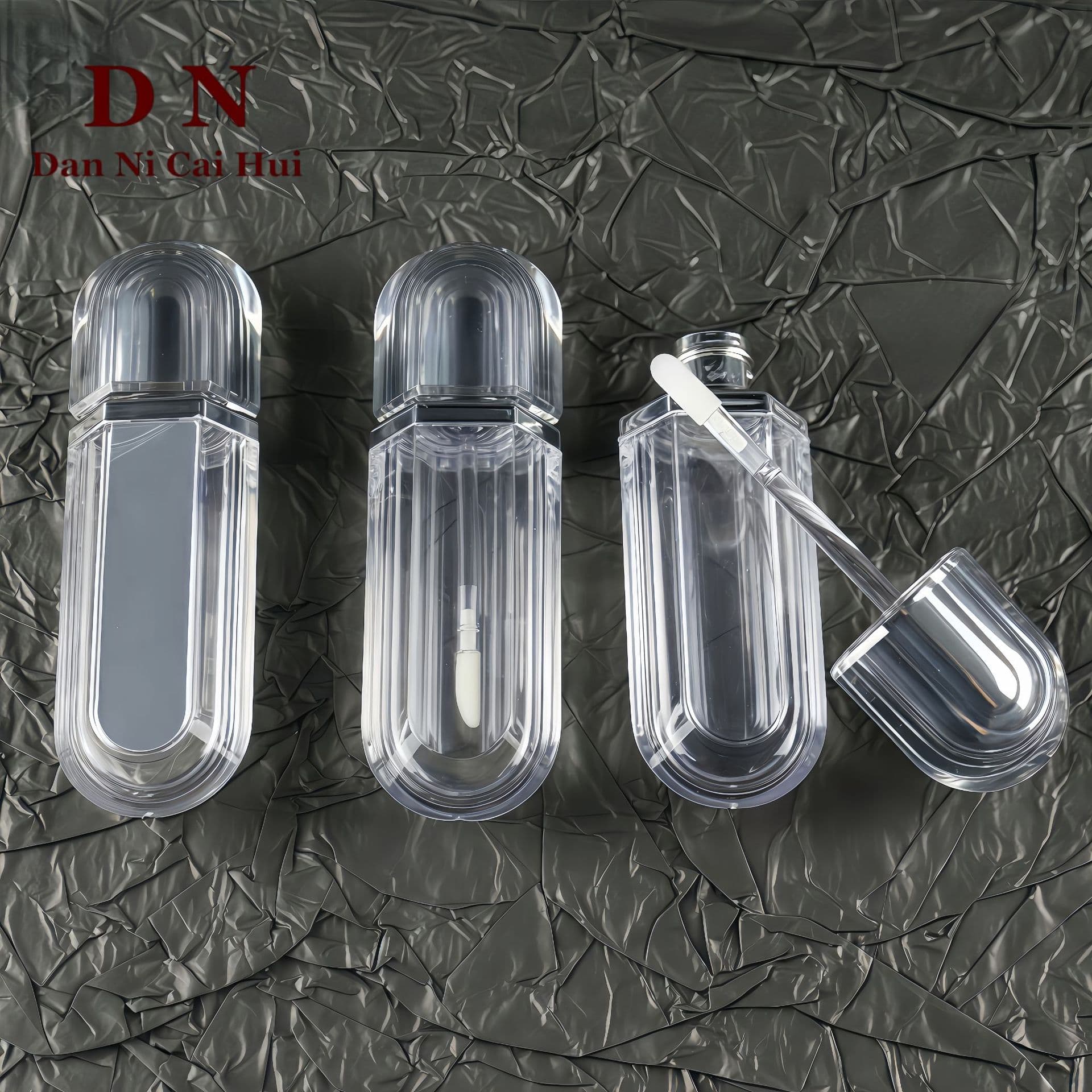 3D mirror K same style 12ml lip glaze empty tube lip gloss tube lip gloss directly approved by cosmetic packaging material manufacturer Z