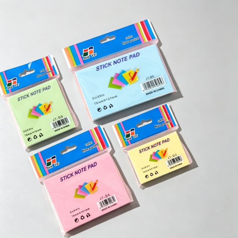 .10cm*8cm large color sticky note advertising N times sticky note paper cartoon color printing office culture and education portable