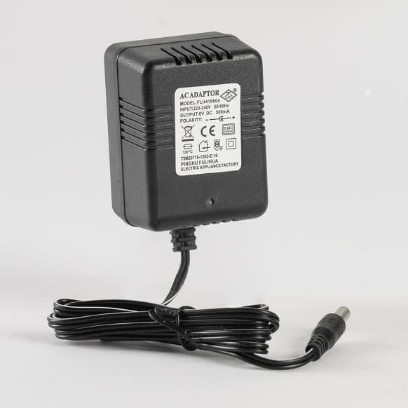 FLH460604 6V 500MA European standard battery charger adapter