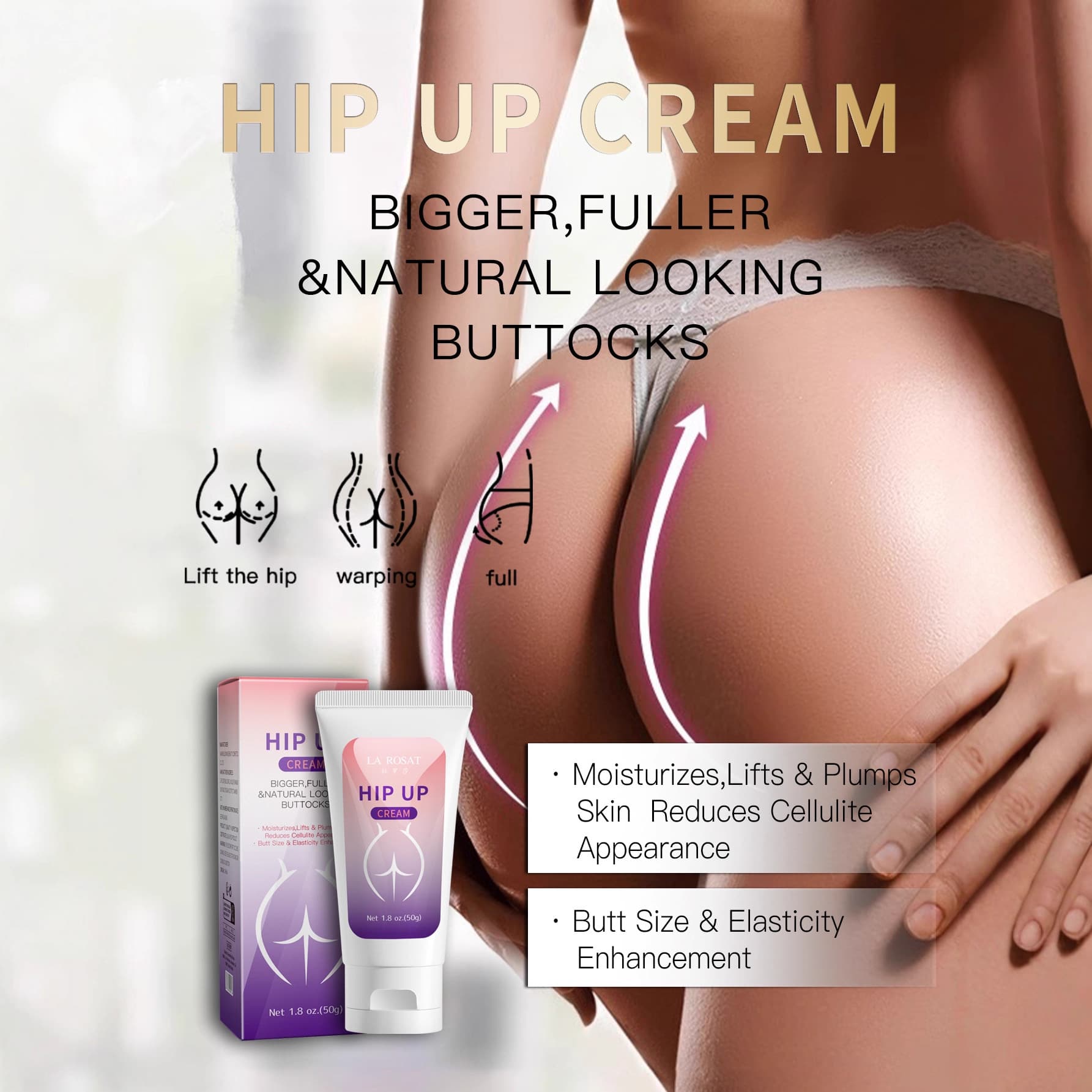 Cross-border Cosmetics TK Butt Enhancement Cream for Lifting and Firming, Butt Dark Spot Removal and Sitting Mark Eraser