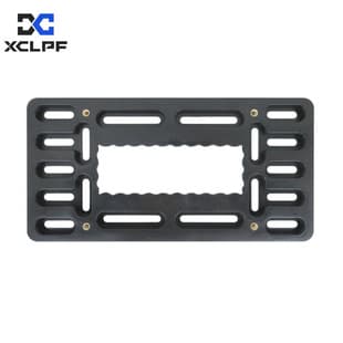 Cross-Border Export Hot Selling US License Plate Frame American Standard License Plate Bracket Car Plate Plastic Base Tray Auto Modification Accessories