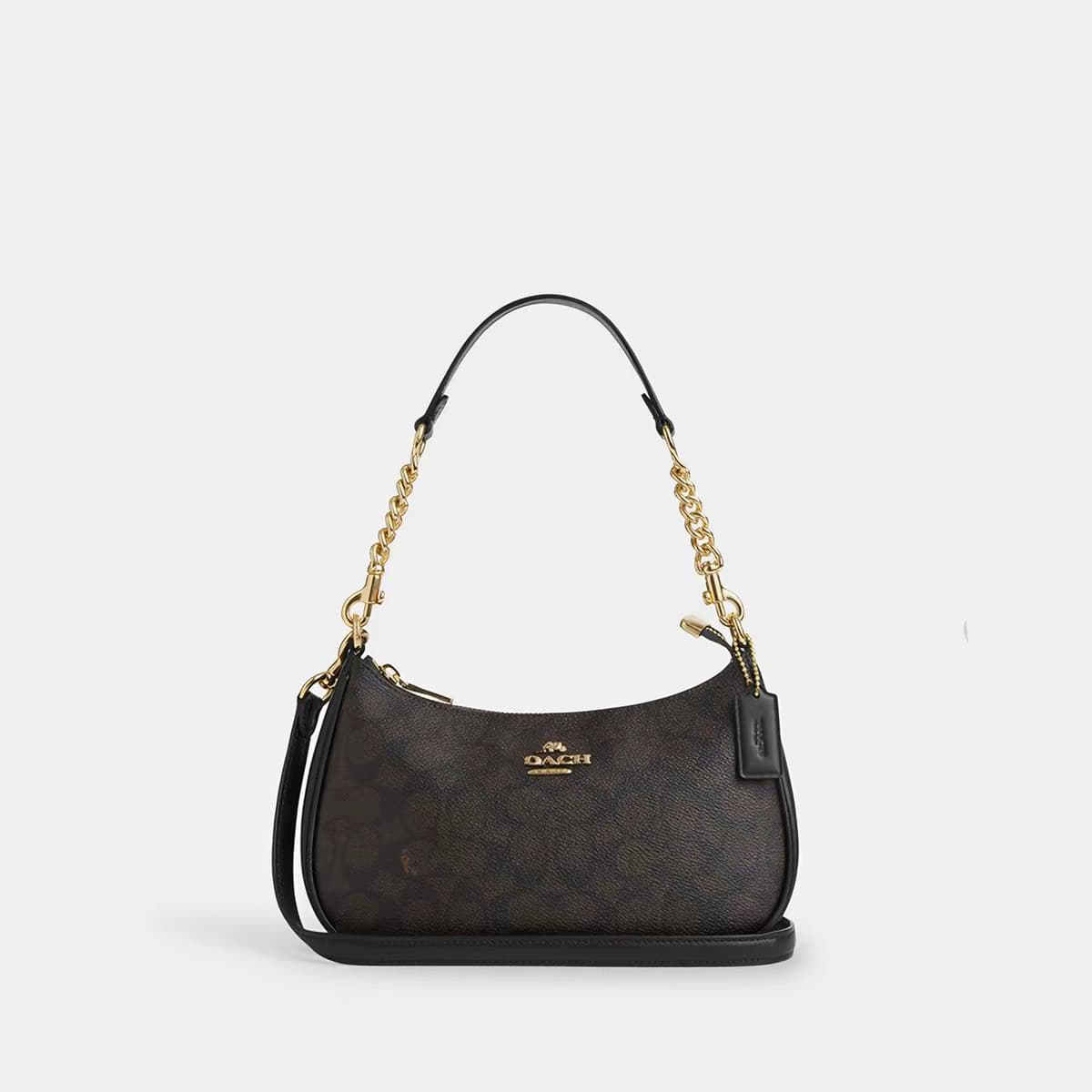 Koujia New Teri Underarm Fashion Handbag with Chain Strap, Shoulder Crossbody Crescent Bag, Versatile