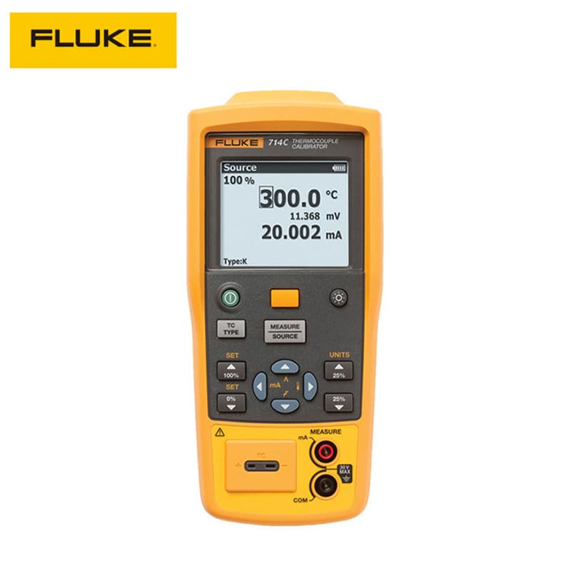 Fluke temperature calibrator FLUKE 714C temperature signal generator high-precision thermocouple calibrator
