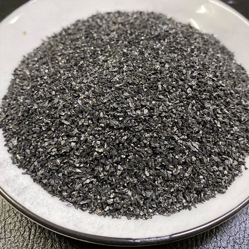 Anthracite filter material 1-2mm, specialized for water treatment, 80% carbon content, washed anthracite, factory direct supply.