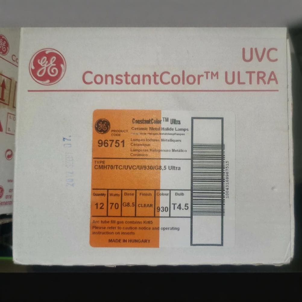 GE Ceramic Metal Halide Lamp CHM 70/930/G8.5