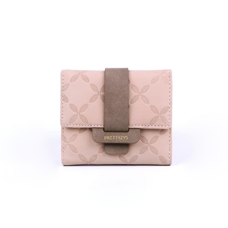 2026 Hot Style Korean Wallet Female Short Style Student Cute Small Fresh Simple Personalized Wallet Coin Purse Trendy Bag