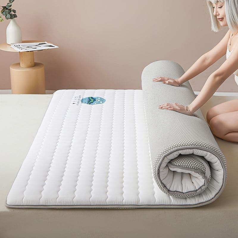 Soy Fiber Thin Mattress Tatami Mattress Topper Soft Pad Machine Washable Student Dorm 3cm Thick 0.9 Foreign Trade Wholesale