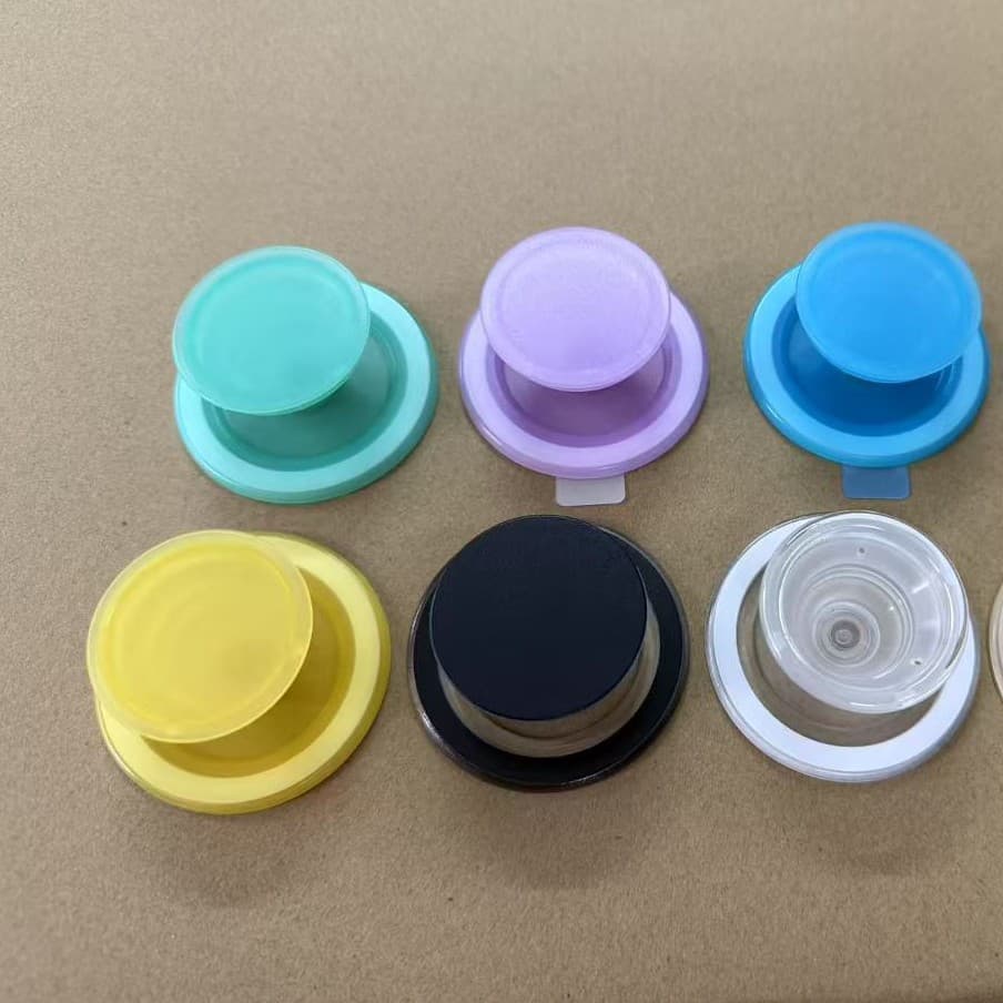 Magnetic Macaron Color Phone Stretchable Foldable Stand Strong Magnetic Oil Drop Color Magnetic Airbag Stand Material