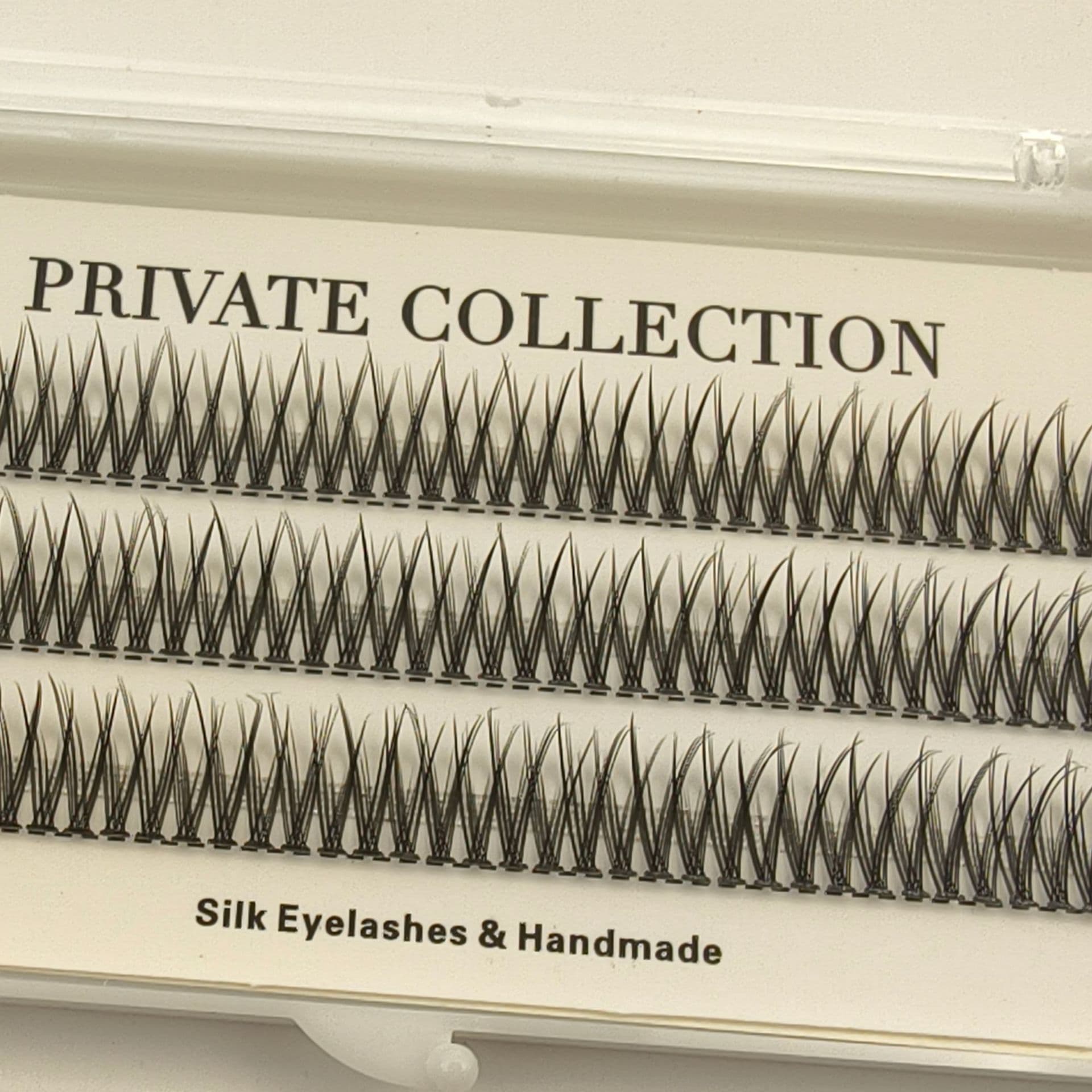 Cross-border Wholesale Natural Thick Newbie Lazy False Lashes Celebrity Same Style Black Fishtail 0.1 C Curl Voluminous False Eyelashes