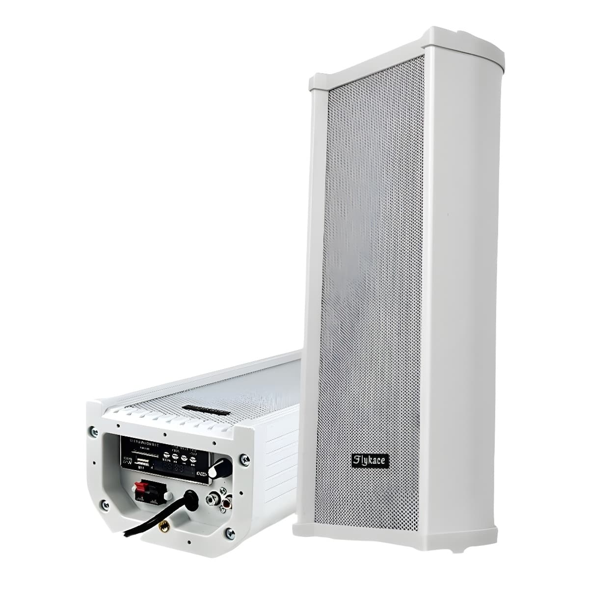 In Stock Free Shipping with Invoice ZH-3020WY Active Sound Column 20W Bluetooth Waterproof Speaker USB Outdoor Speaker MP3