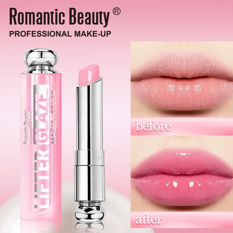 Cross-border Color-changing Lip Balm Custom Moisturizing Lip Oil Mirror Glossy Plumping Lip Balm Tinted Lip Gloss Cosmetics for Women