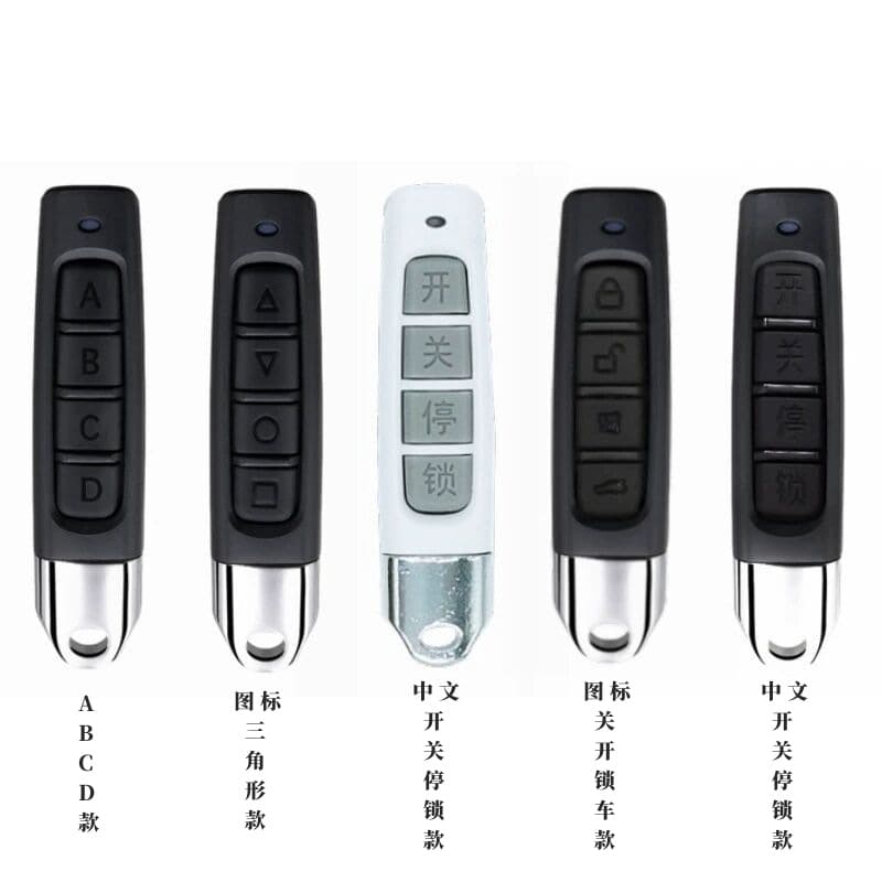 Cross-border E-commerce 433 Copy Remote Control, Thumb-Sized Clone Key for Rolling Shutter and Garage Door Wireless Remote