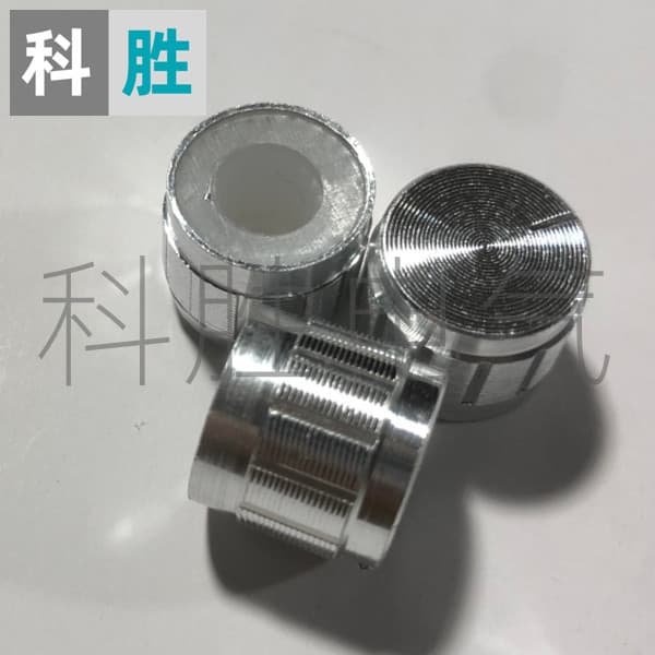 Manufacturer Aluminum Alloy Knob B13*11 Silver Potentiometer Knob Cap Metal Knob for Amplifier Audio Adjustment Cap