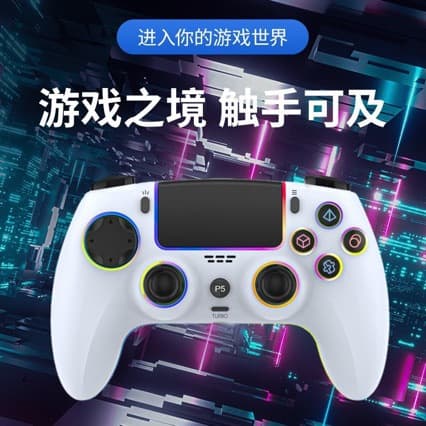 PS5 Bluetooth Wireless Controller with Gyro, Touch, Voice, Vibration for PC and Console Gaming Controller SZ-5005B