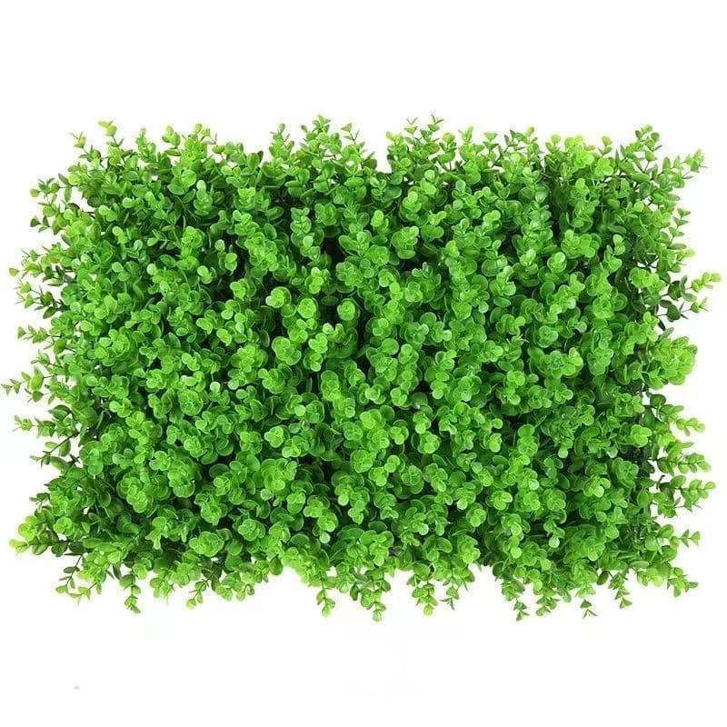 Green plant wall simulated plant wall decoration living room indoor background flower wall eucalyptus plastic fake lawn balcony