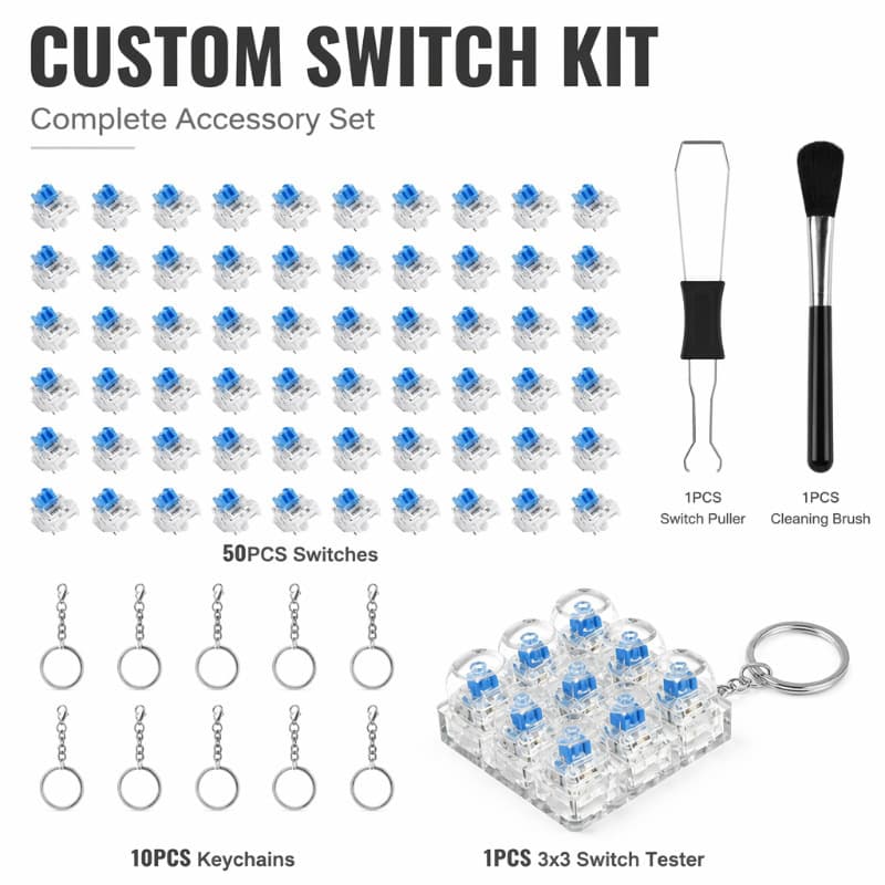 Keyboard key pendant decompression toy decompression vent artifact relieve boredom keyboard shaft pull key